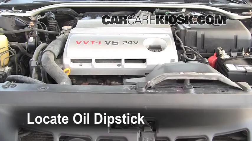 2002 Lexus ES300 3.0L V6 Oil Check Oil Level